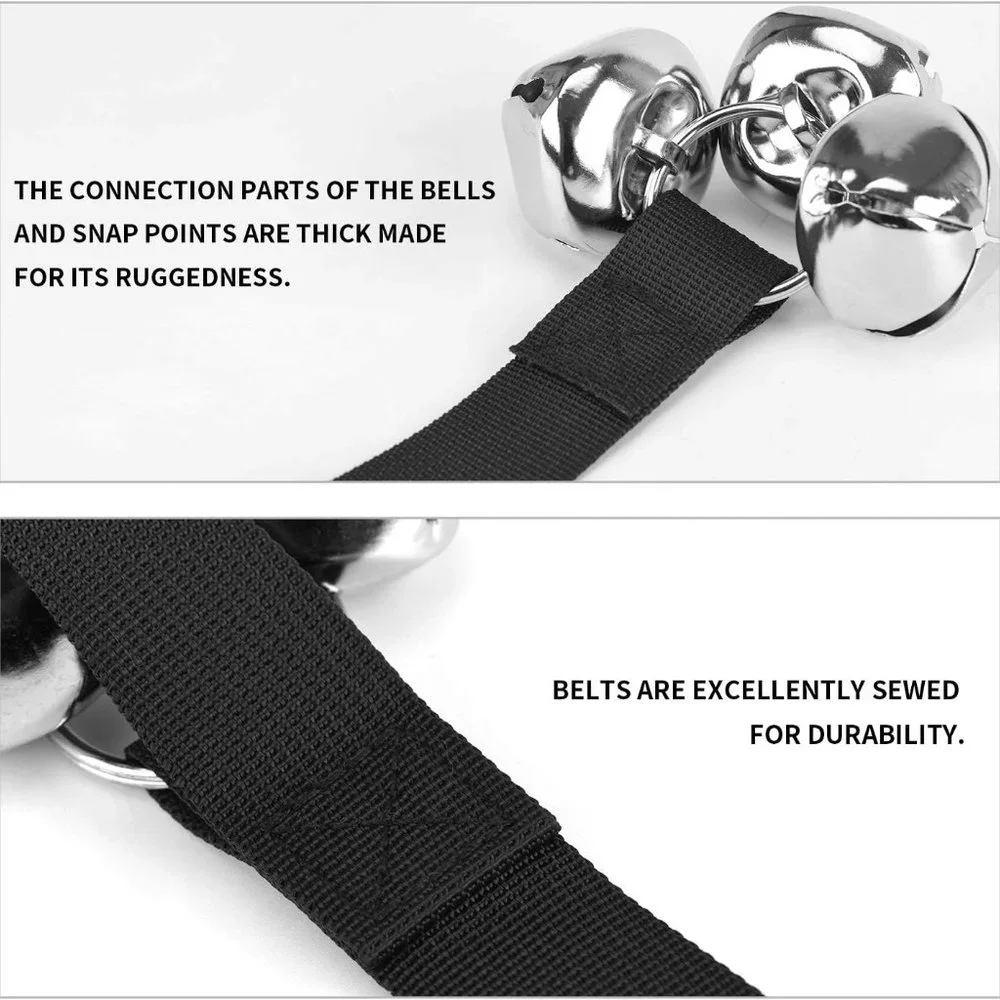 Puppy Bells Dog Doorbells for Door Knob/Potty Training/Go Outside-Dog Bells